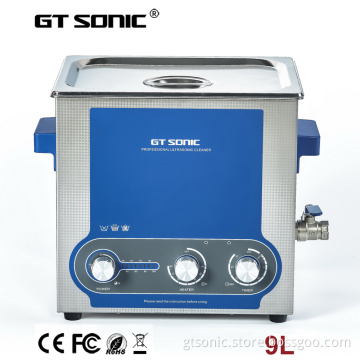 9L 40KHz Ultrasonic Cleaner with Adjustable Power for Blind Spots